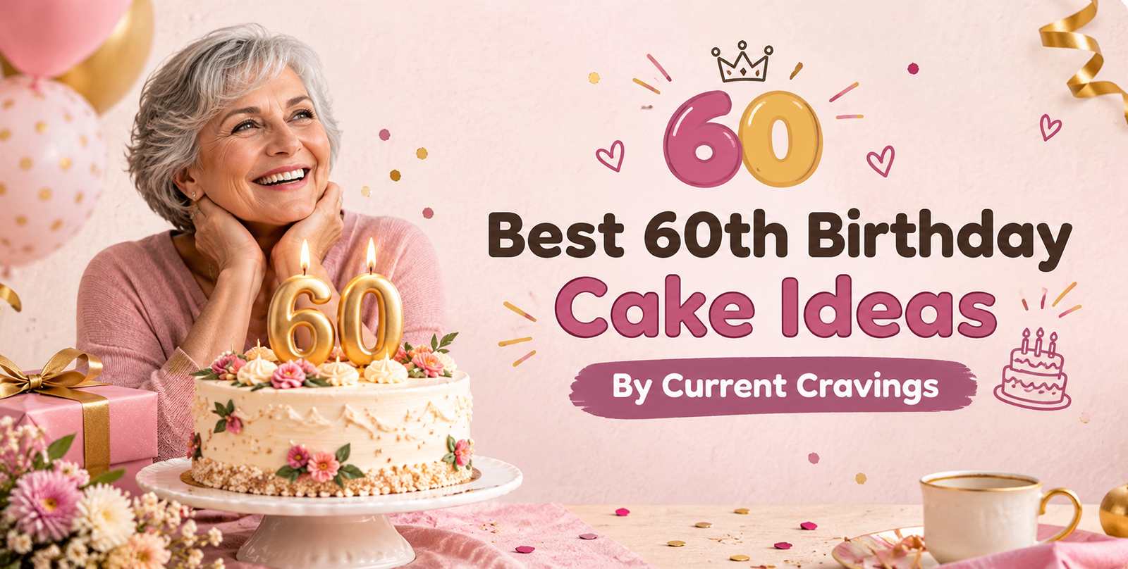60th Birthday Cake Ideas That Make Their Big Day Unforgettable