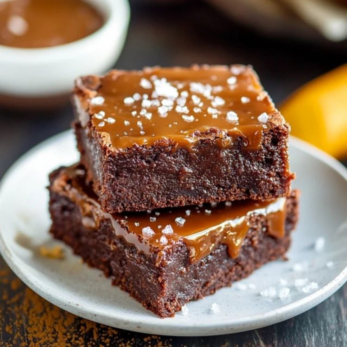 Salted Caramel Brownie