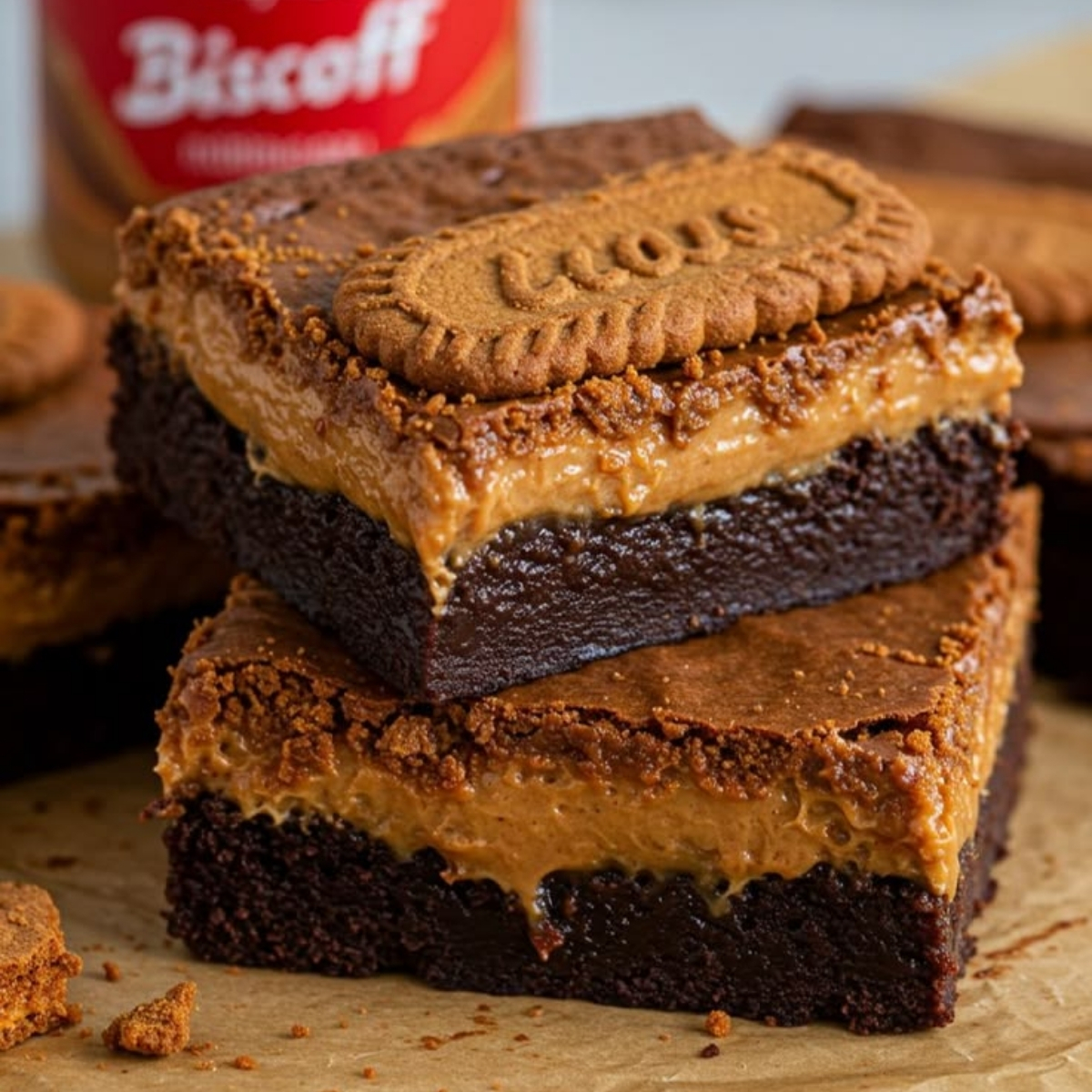 Biscoff Brownie