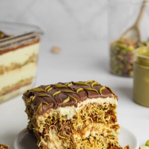 kunafa tres leches