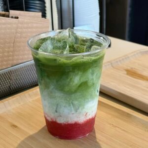 Iced Strawberry Matcha