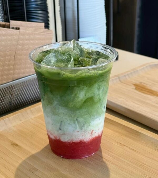Iced Strawberry Matcha